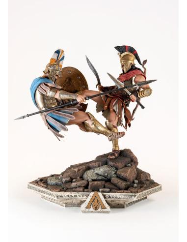 Pure Arts Assassin´s Creed Estatua 1/6 Spartan Kick Alexios Diorama 37 cm