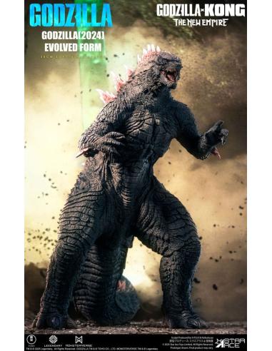 Star Ace Toys Godzilla vs. Kong: The New Empire Estatua Soft Vinyl Godzilla (2024) Evolved Deluxe Version 30 cm