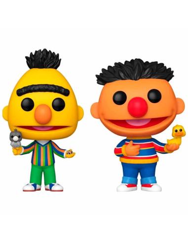 FUNKO Blister 2 figuras POP Barrio Sesamo Bert & Bernie Exclusive