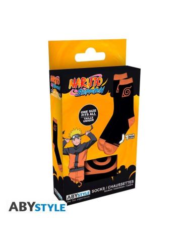 NARUTO SHIPPUDEN BLACK KONOHA SOCKS