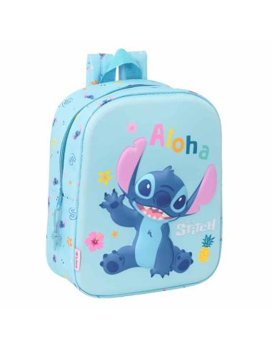 SAFTA Mochila 3D Stitch Disney 27cm