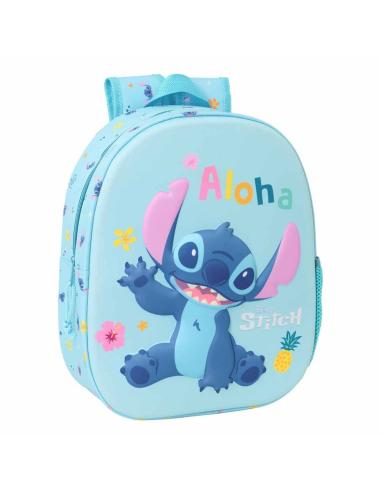 SAFTA Mochila 3D Stitch Disney 33cm