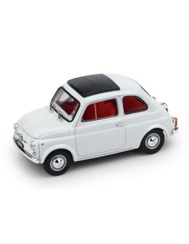 Coche de metal en miniatura Miniatura Fiat 500F (1965) Brumm R455-03 escala 1/43