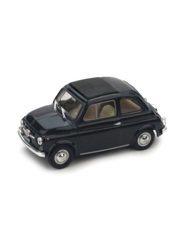 Coche de metal en miniatura Fiat 500F Techo Cerrado (1965) Brumm R455-09 escala 1/43