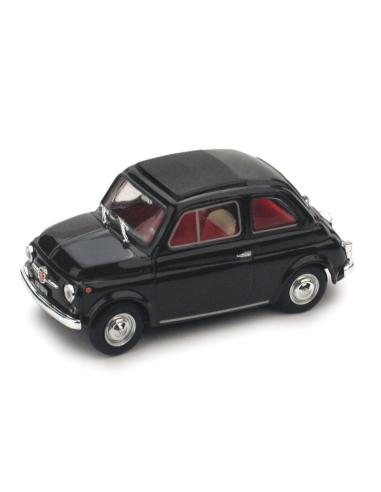 Coche de metal en miniatura Fiat 500F Techo Cerrado (1965) Brumm R455-12 escala 1/43