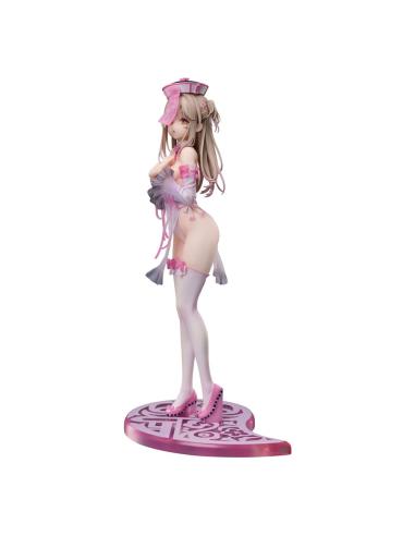 Design COCO Original Character Statue PVC 1/7 Pink jiangshi Illustration by Anmi 24 cm