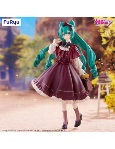 Furyu Hatsune Miku Estatua PVC Trio-Try-iT Classical Retro Miku heo European Exclusive 19 cm