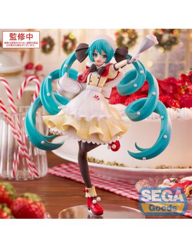 Sega Character Vocal Series 01: Hatsune Miku Estatua Luminasta PVC Hatsune Miku Christmas 2025 20 cm