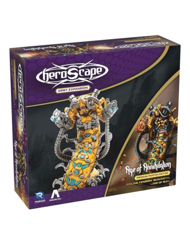 Renegade Heroscape expansión del ejército Boiling Tension: Scavorith Lord of Ruin *Edición Inglés*