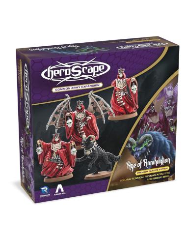 Renegade Heroscape expansión del ejército Boiling Tension: Revnan Acolytes & Grave Grim *Edición Inglés*