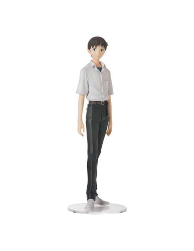 Sega Rebuild of Evangelion Estatua PVC High Premium Shinji Ikari Uniform Ver. Evangelion: New Theatrical Edition 22 cm
