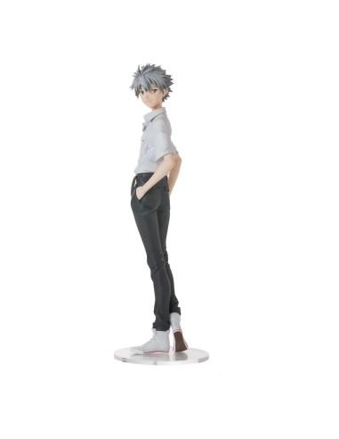 Sega Rebuild of Evangelion Estatua PVC High Premium Kaworu Nagisa Uniform Ver. Evangelion: New Theatrical Edition 22 cm