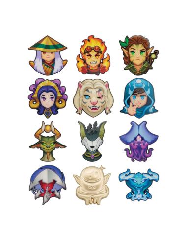 FaNaTtik Magic: The Gathering Chapas Mystery Pin Badge Expositor (12)