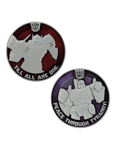FaNaTtik Transformers Generation 1 Moneda G1 Autobots vs Decepticons Limited Edition 4 cm