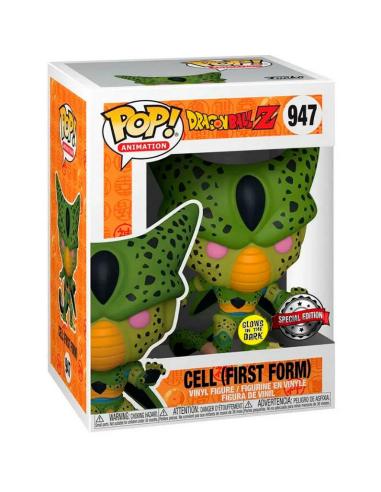 FUNKO Figura POP Dragon Ball Z Cell First Form Exclusive