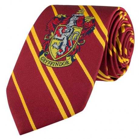 Corbata Gryffindor Harry Potter logo tejido - Imagen 1