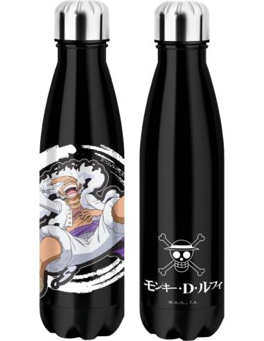 Halantex One Piece Botella Termo Luffy Gear 5 Black