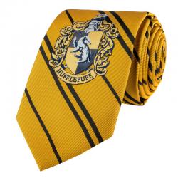 Corbata infantil Hufflepuff Harry Potter logo tejido - Imagen 1