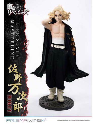 Prime 1 Studio Tokyo Revengers Life Scale Masterline Series Estatua Manjiro Sano 169 cm