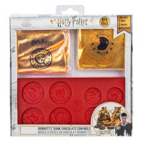 Molde chocolate Gringotts Bank Coin Harry Potter - Imagen 1