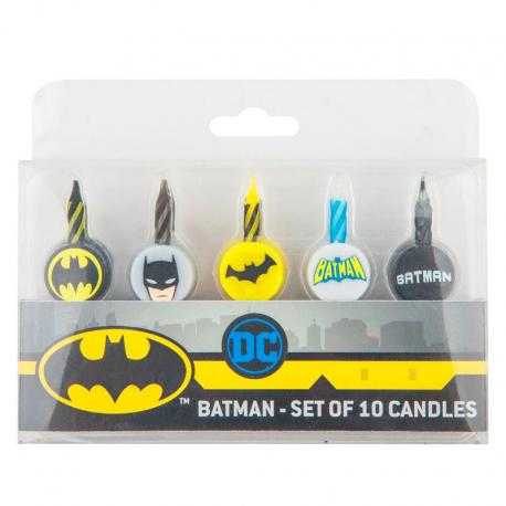 Blister 10 velas Batman DC Comics - Imagen 1
