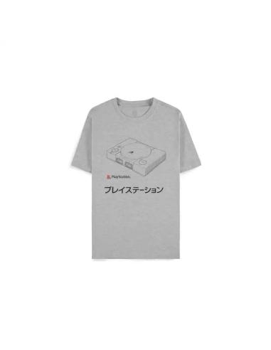 Difuzed PlayStation Camiseta O.G Console Gray talla XL