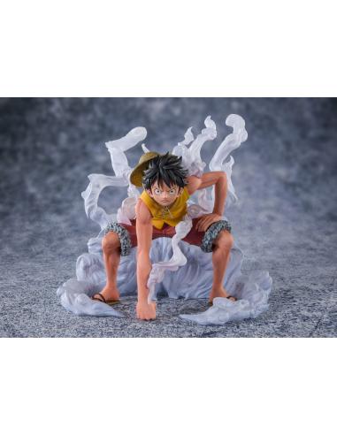 Bandai Tamashii Nations One Piece Estatua PVC FiguartsZERO Monkey D. Luffy Summit Battle Reissue 12 cm