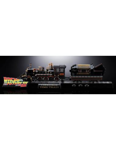 Bandai Tamashii Nations Regreso al futuro Figura Chogokin Time Train 52 cm