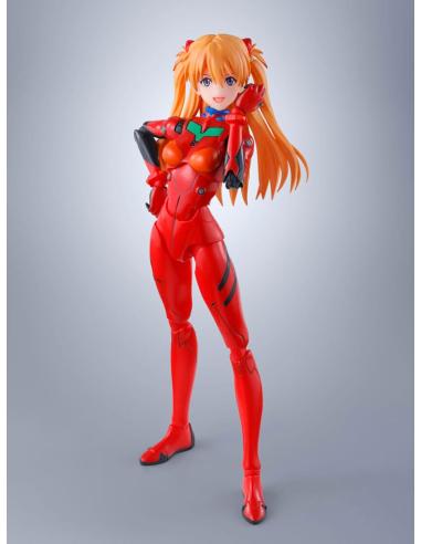Bandai Tamashii Nations Neonm Genesis Evangelion Figura S.H.Figuarts Asuka Shikigami Langley 14 cm