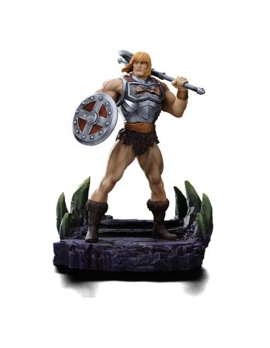 Iron Studios Masters of the Universe Estatua 1/10 Art Scale He-Man Battle Armor Version heo Exclusice 23 cm