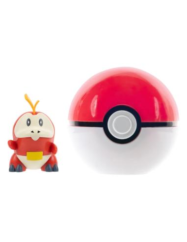 Jazwares Pokémon Clip'n'Go Poké Balls Fuecoco with Poké Ball