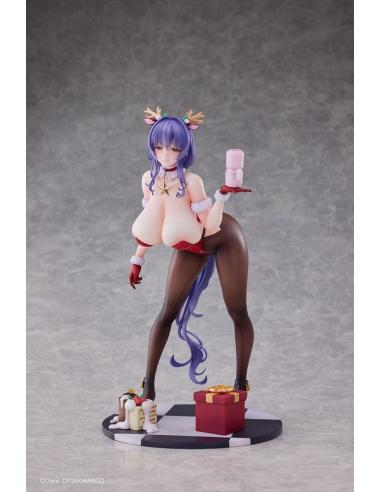 PinkMango Original Character Estatua PVC 1/6 Succubus Homestay Shiori Sakuma Christmas Costume Special Ver. 27 cm