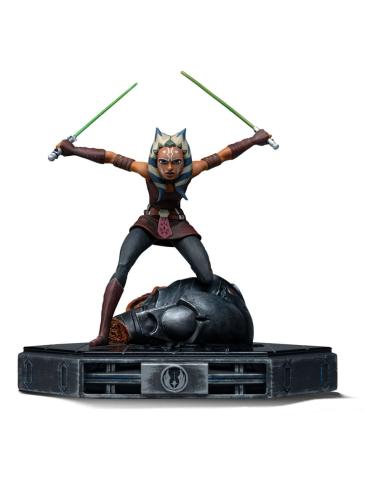 Iron Studios Star Wars: The Clone Wars Estatua 1/10 Art Scale Ahsoka Tano 19 cm