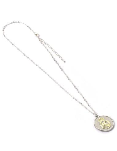 THE CARAT SHOP Colgante Real Madrid plateado