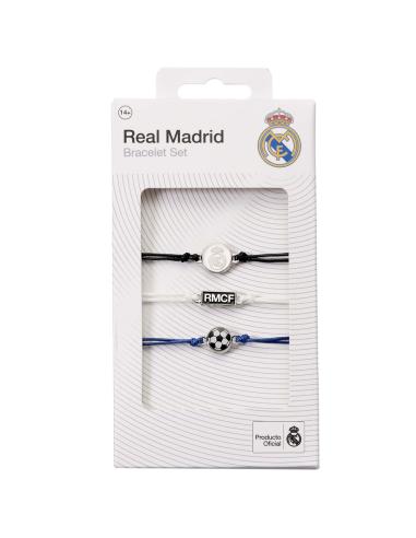 THE CARAT SHOP Set 3 Pulseras Amistad Real Madrid