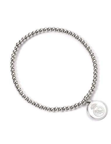 THE CARAT SHOP Pulsera Real Madrid plateada