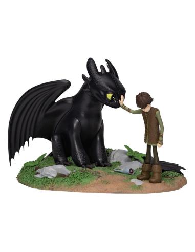 Beast Kingdom Toys Dragones D-Stage Estatua PVC Toothless & Hiccup 15 cm