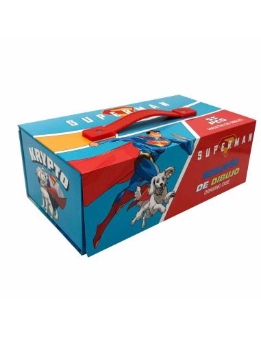 CYP BRANDS Maletin papeleria coloreable Superman DC Comics