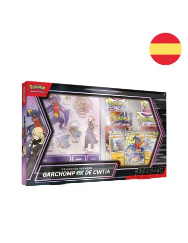 POKEMON JUEGO DE CARTAS Blister juego cartas coleccionables Garchomp ex de Cintia Juntos de Aventuras Pokemon español