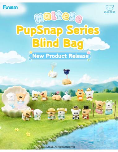 Funism Maltese PupSnap Blind Bag Minifiguras 3 cm Surtido (16)