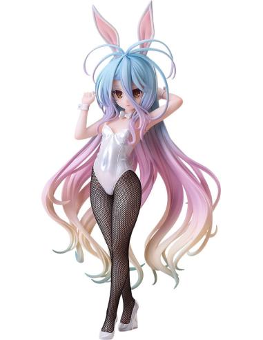FREEing No Game No Life Zero Estatua PVC 1/6 Shiro: Bunny Ver. 25 cm