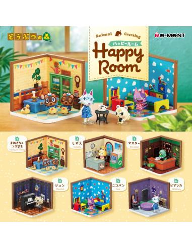Re-Ment Animal Crossing Minifiguras Blind Box Happy Room Expositor (6)