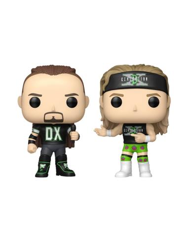 Funko WWE Pack de 2 POP! Television Vinyl Figuras New Age Outlaws 9 cm