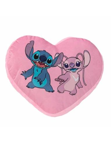 DISNEY Cojin 3D Angel &#38; Stitch Disney