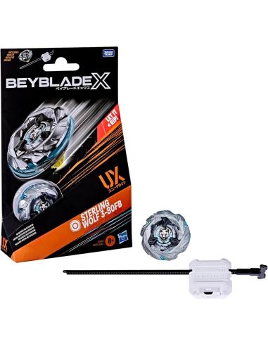 HASBRO Kit inicial Sterling Wolf 3-80FB UX Beyblade X