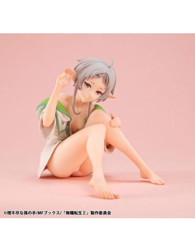Megahouse Mushoku Tensei Jobless Reincarnation 2 Estatua PVC Melty Princess Sylphiette Palm Size 8 cm