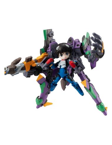 Megahouse Evangelion Figura Desktop Army Shinji Ikari & Evangelion No. 1 New Theatrical Edition 15 cm