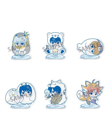 Megahouse Gintama Figuras acrílico Prince Hata & Animals of Ice 6 cm Expositor (6)
