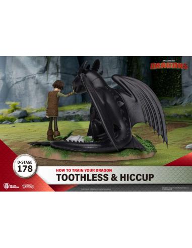 HOW TRAIN YOUR DRAGON TOOTHLESS & HICCUP