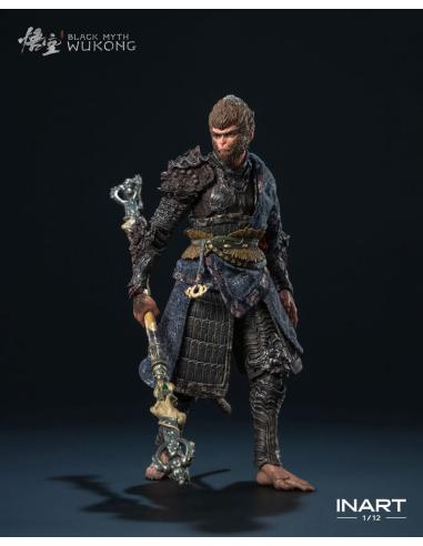 Queen Studios Black Myth: Wukong Figura 1/12 The Destined One in the Bronze Armor Set Deluxe Ver. 16 cm